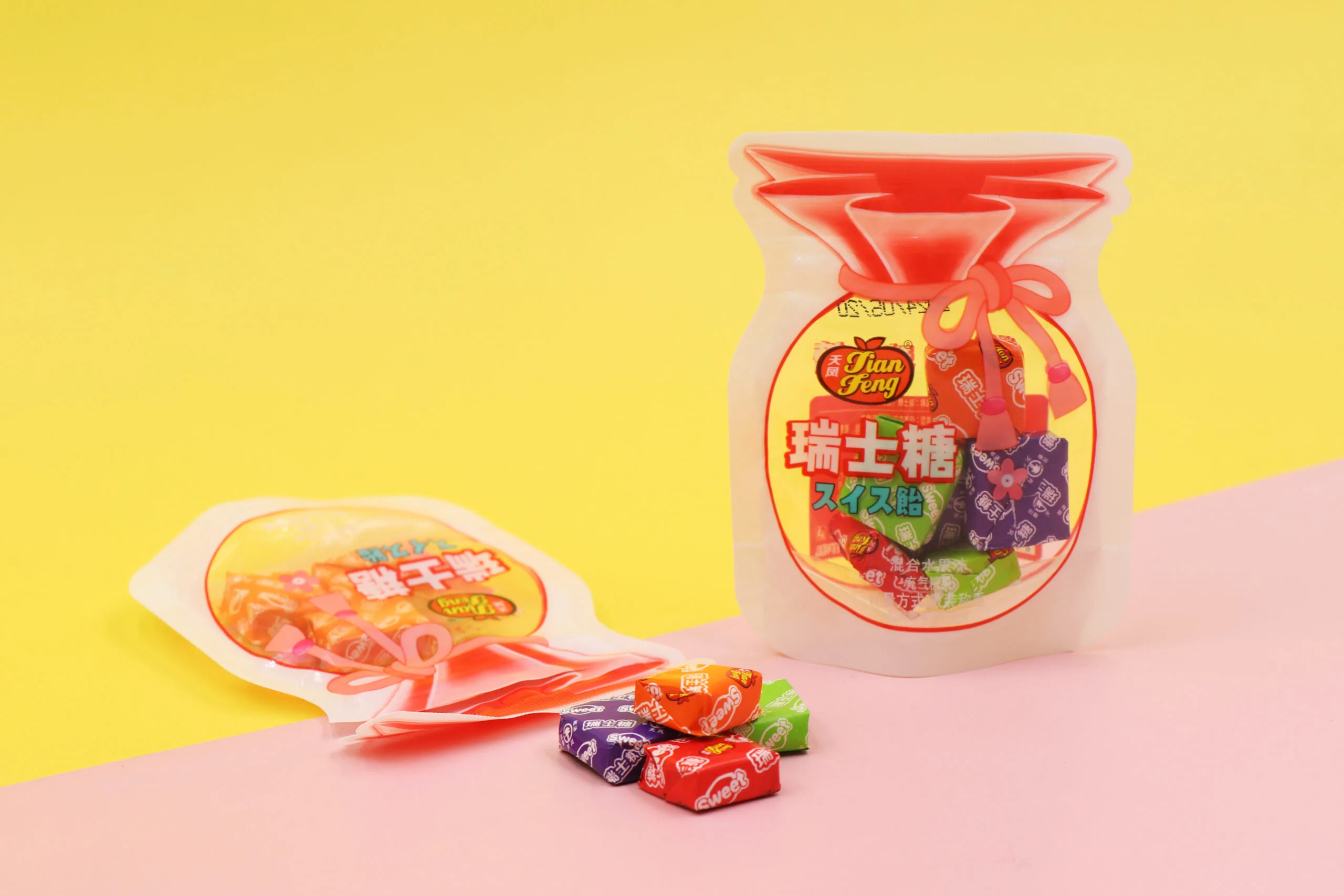 Treat N' Tuck Mix Fruit Flavor Swiss Candy