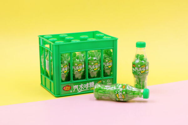 tianfeng wholesales spirit soda lemon flavor jelly candy jelly beans